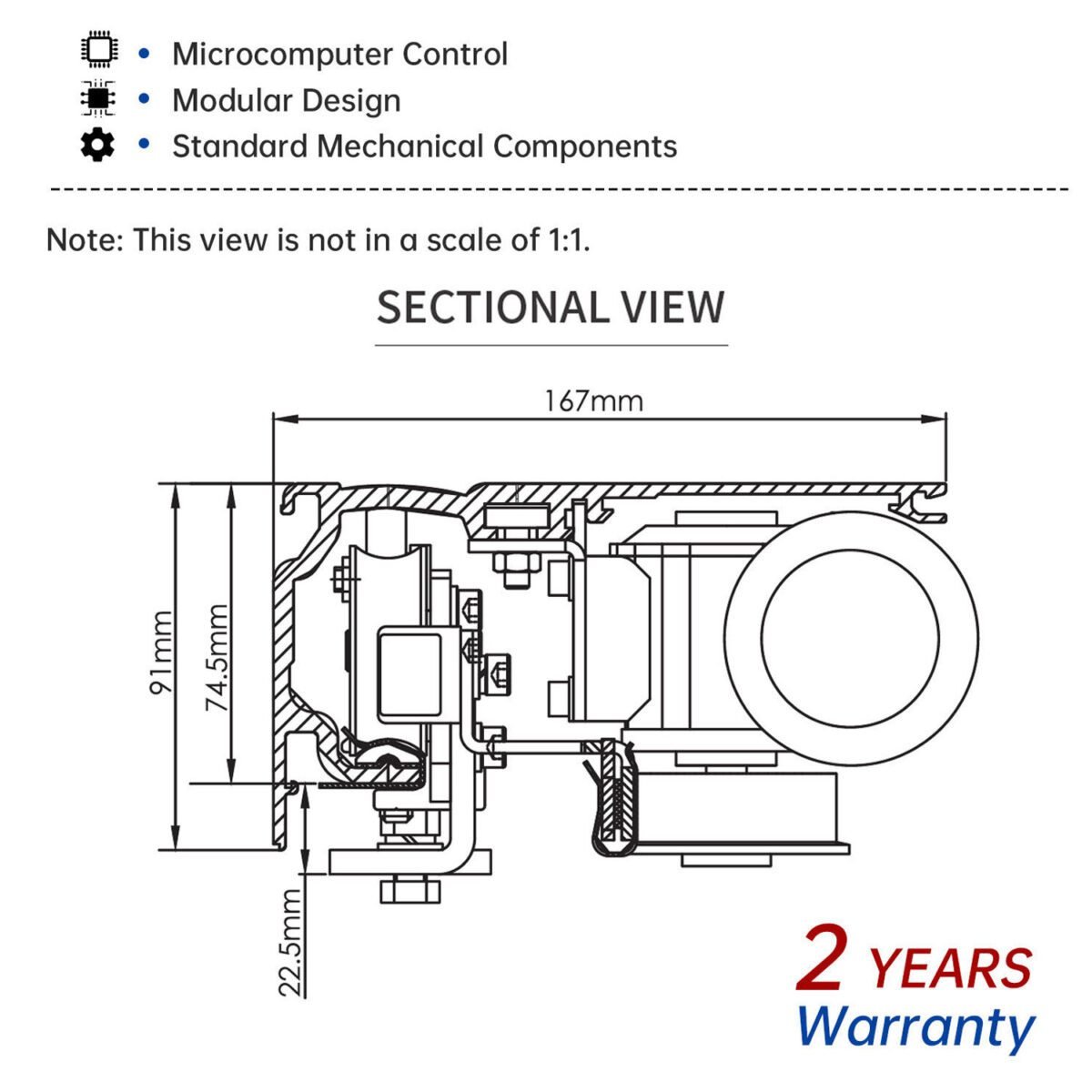 Sensor Glass Door Operators Automatic Sliding Door System