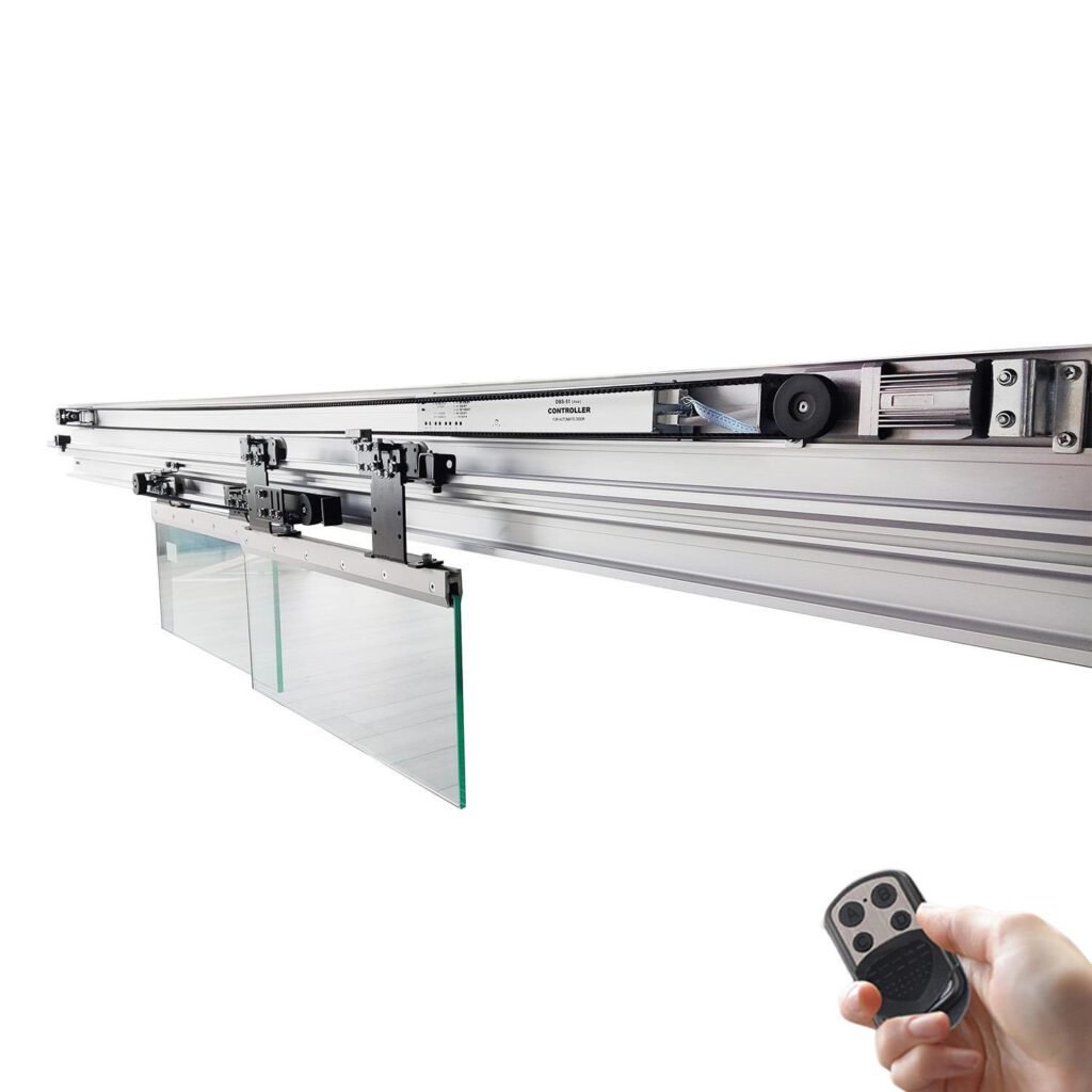 Telescopic Sliding Glass Door System With Electric Sensor
