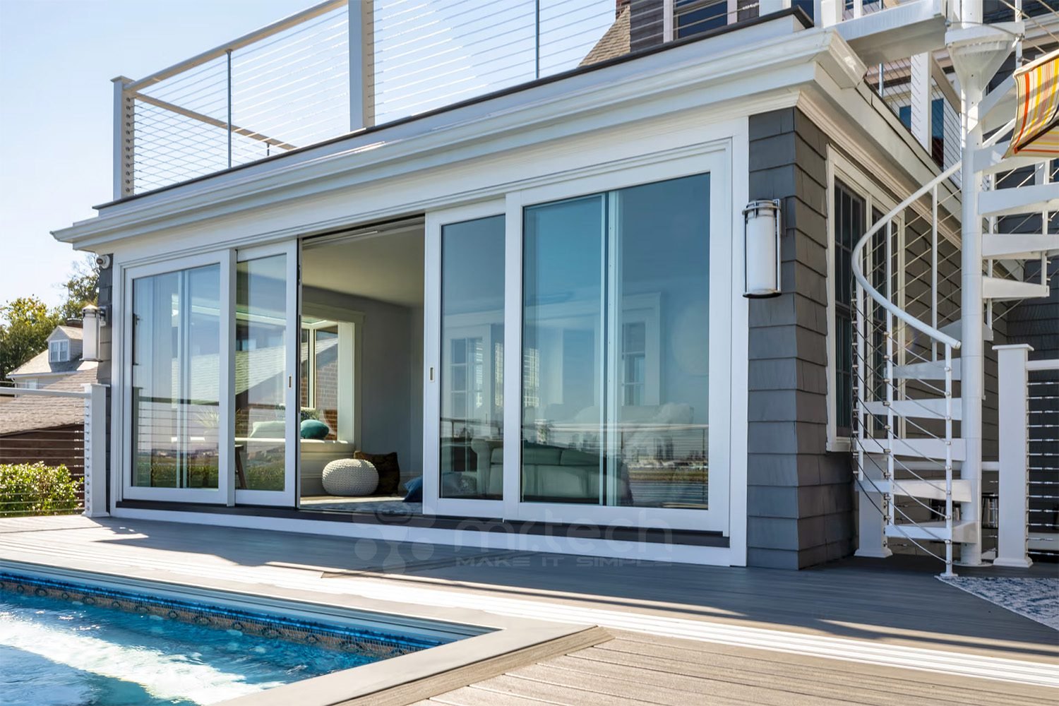 Advanced Automatic Glass Doors & Door Operator Motor System