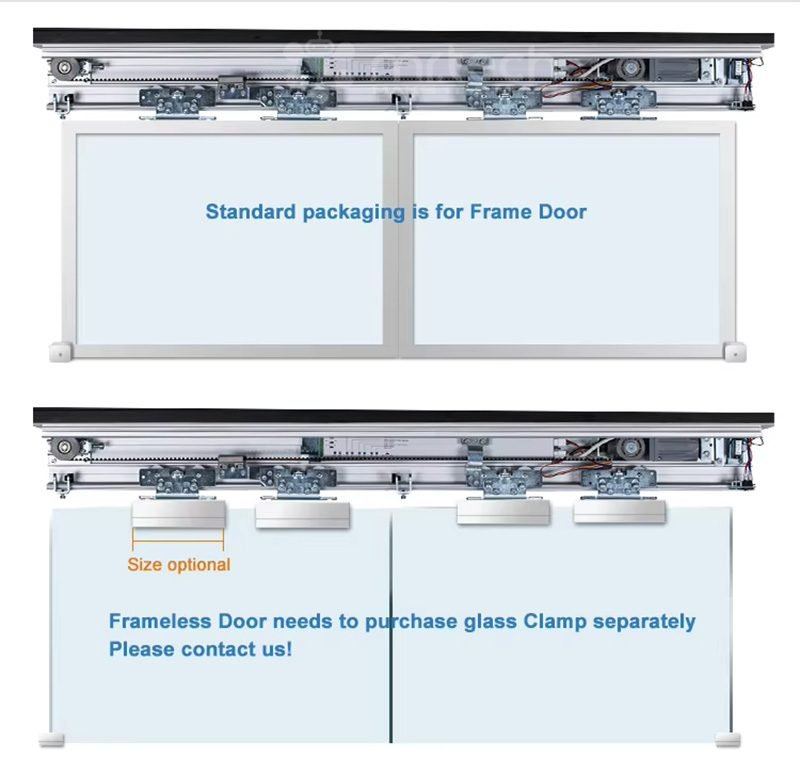 Advanced Automatic Sliding Sensor Glass Doors