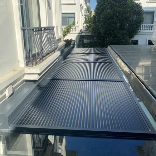 Automatic Skylight Rooftop Rolling Shutter