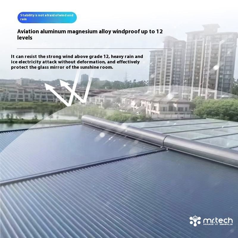 Automatic Skylight Rooftop Rolling Shutter