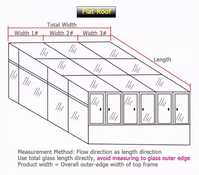 Automatic Skylight Rooftop Rolling Shutter