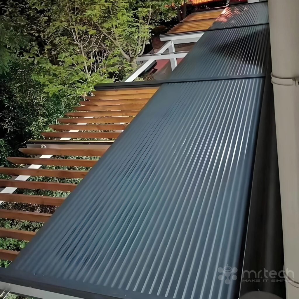 Electric Skylight Rolling Shutter Sunshade