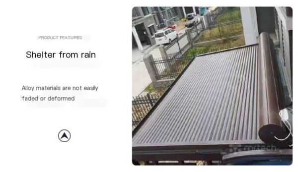 Electric Skylight Rolling Shutter Sunshade