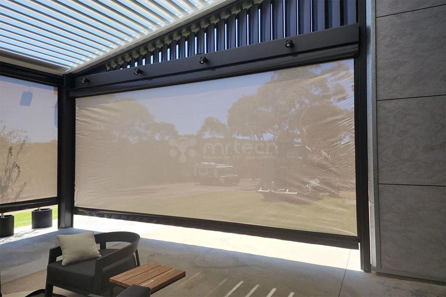 High quality Custom Zip Screens for Indoor and Outdoor Spaces