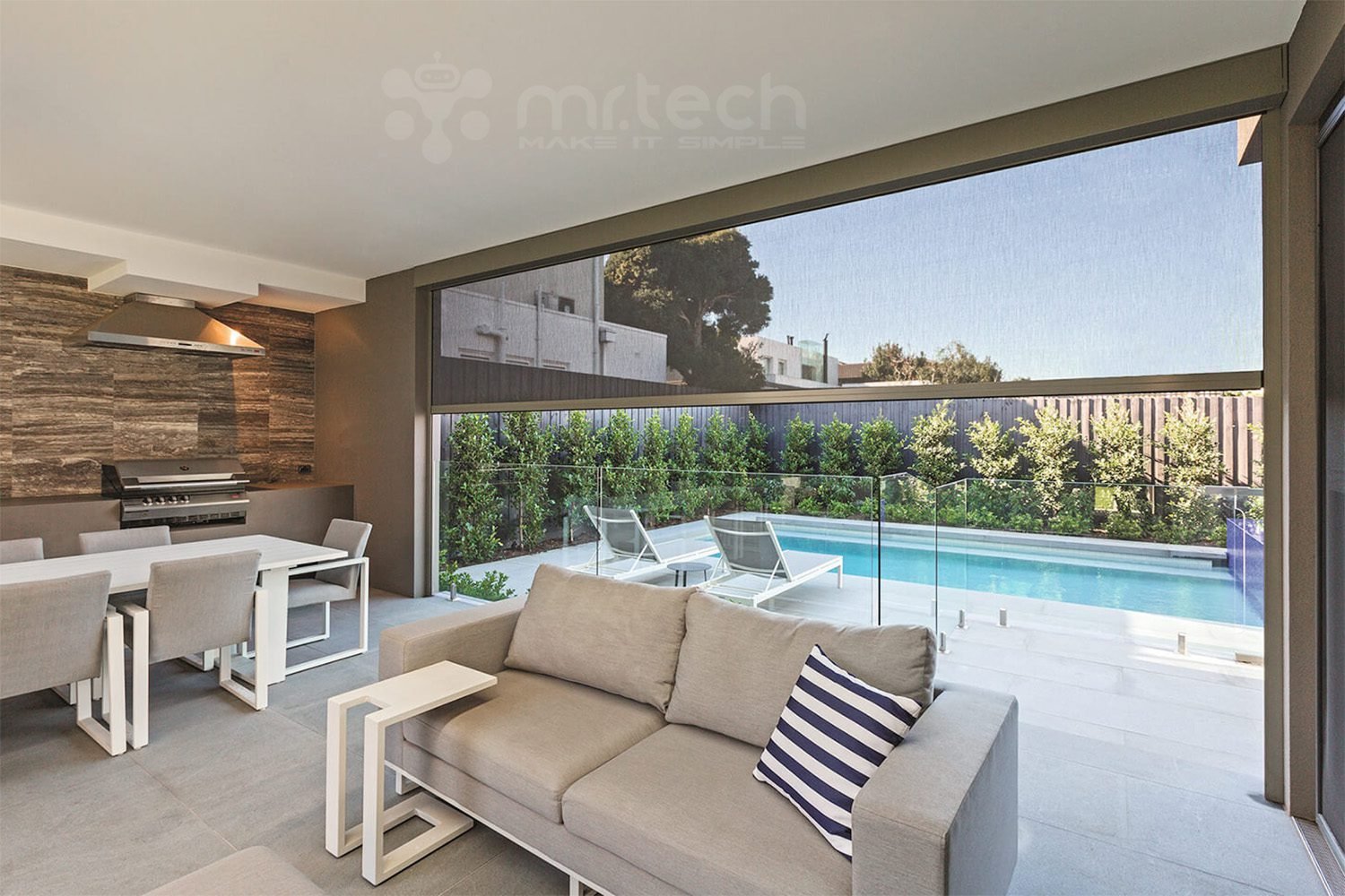High quality Custom Zip Screens for Indoor and Outdoor Spaces