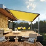 Motorized Auto Retractable Skylight Roof Blind for Outdoor