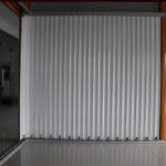 Motorized Remote Control Side Sliding Shutter Door