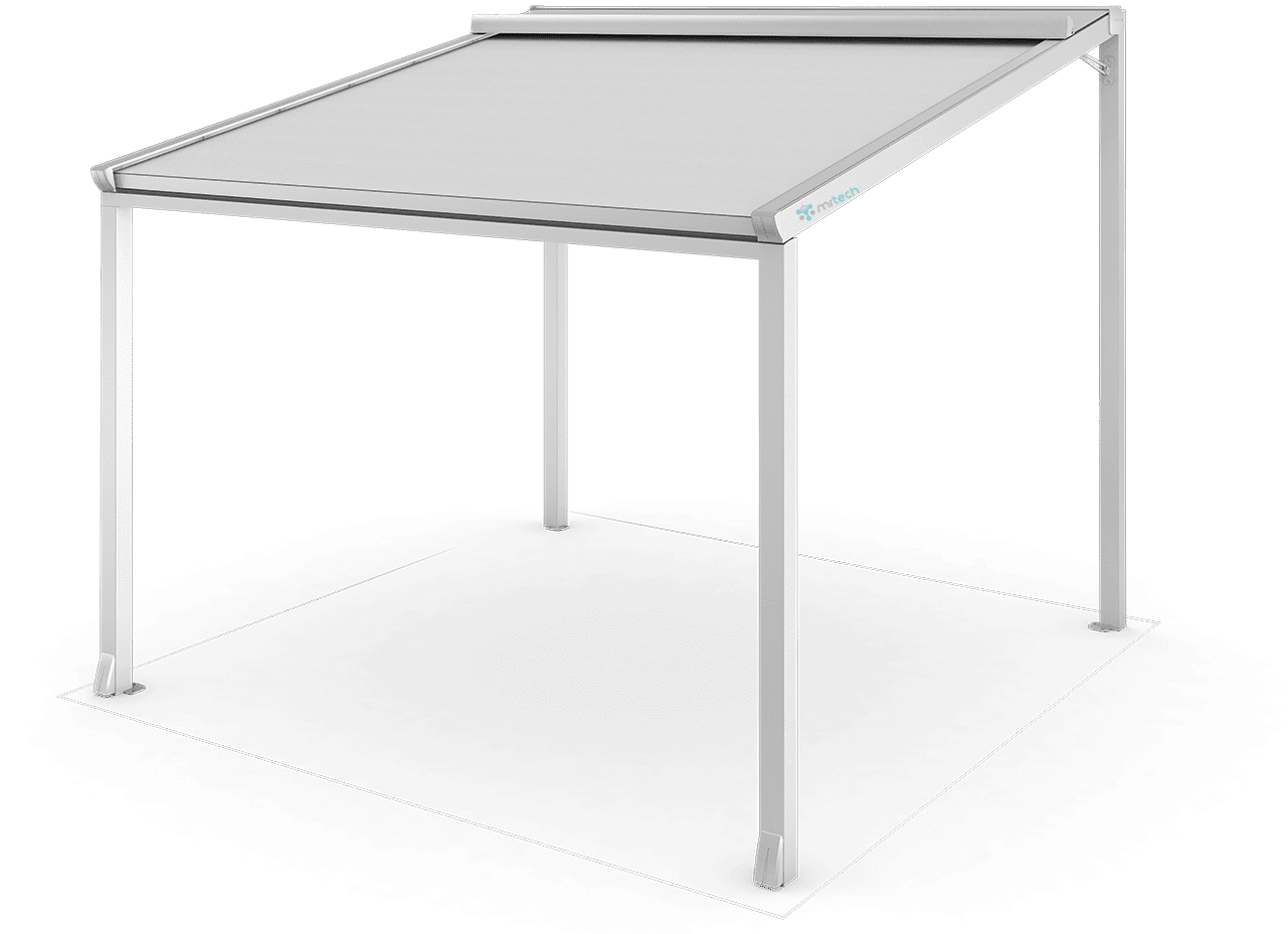 Motorized Skylight Blinds for Glass Roof Shades