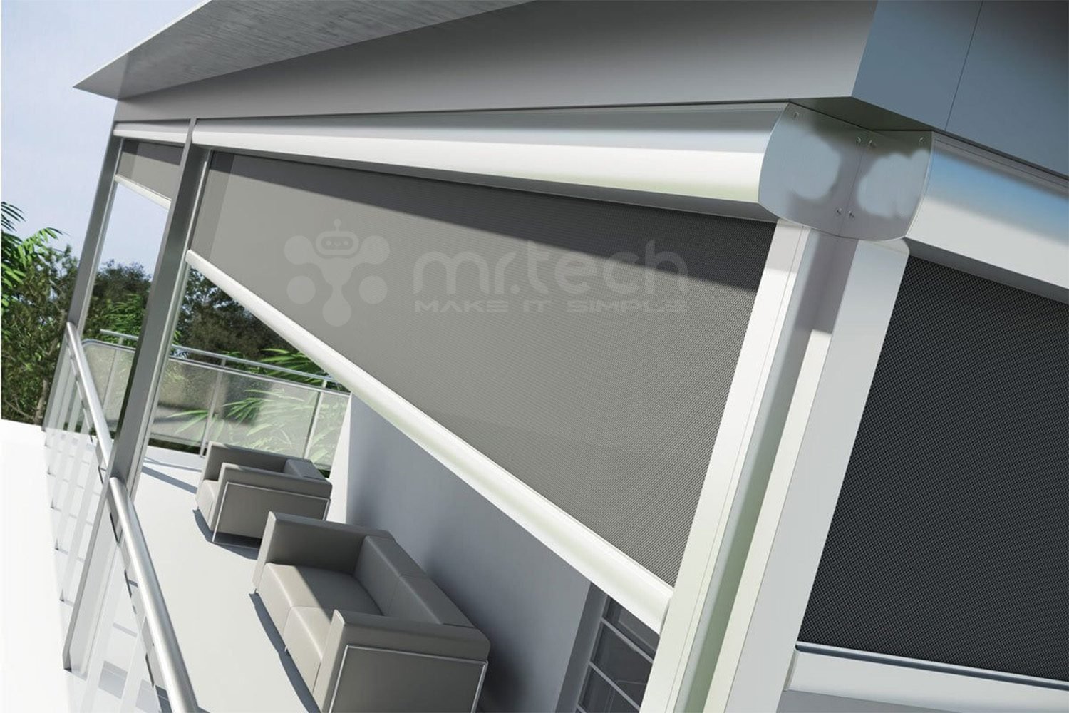 Shade Zip Screen Patio Screen