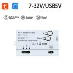 1CH Tuya WiFi Switch Button Single Relay Module Supports 7-32V
