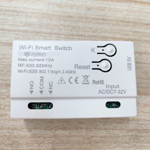 1CH Tuya WiFi Switch Button Single Relay Module Supports 7-32V