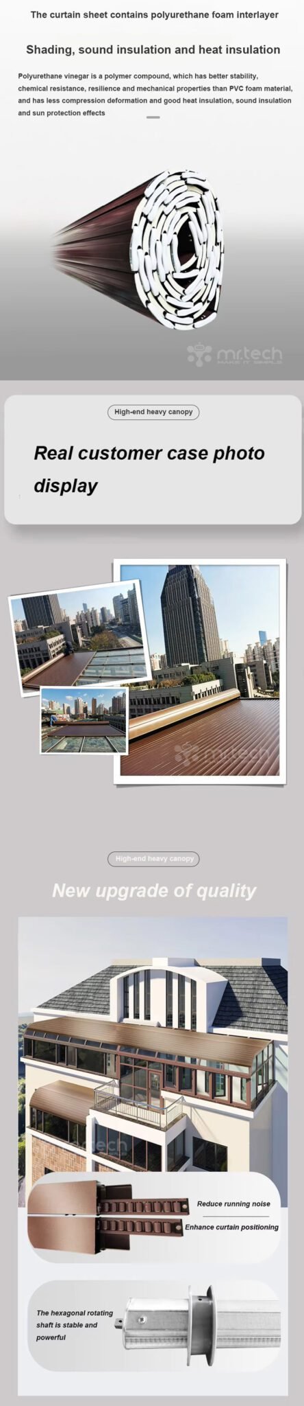 OTS Sunshine Room Rooftop Skylight Shutter