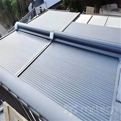 OTS Sunshine Room Rooftop Skylight Shutter