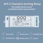 Smart Solutions 2 channels WiFi Wireless Switch Inching Self-Locking Relay Module - Image 3