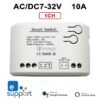 Tuya Smart Life WIFI Switch Smart Receiver 1CH Relay Module