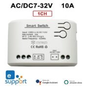 Tuya Smart Life WIFI Switch Smart Receiver 1CH Relay Module