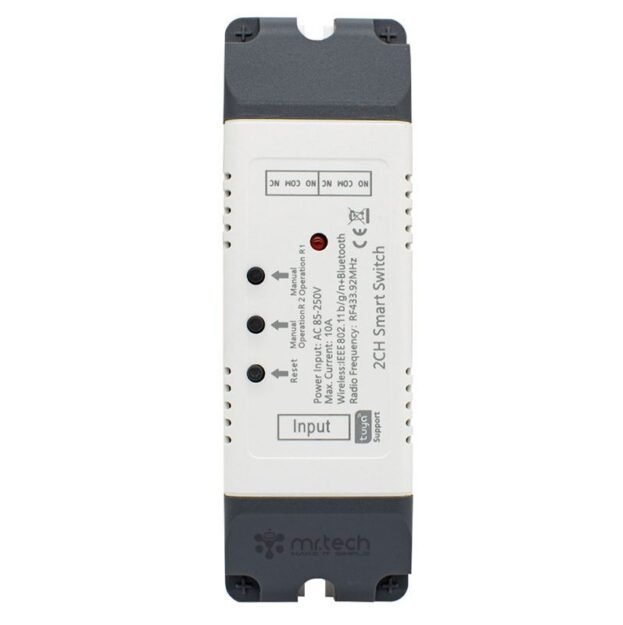 Tuya Smart WiFi Wireless DIY Switches 2CH Relay Module 433mhz RF