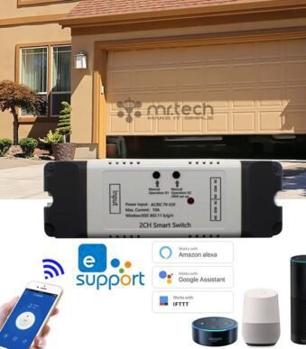 Tuya Smart WiFi Wireless DIY Switches 2CH Relay Module 433mhz RF