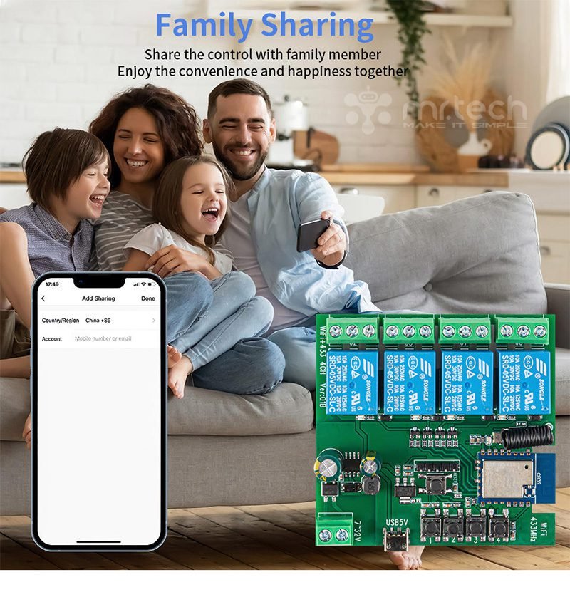 WifiBle with RF Module 4CH Re 16