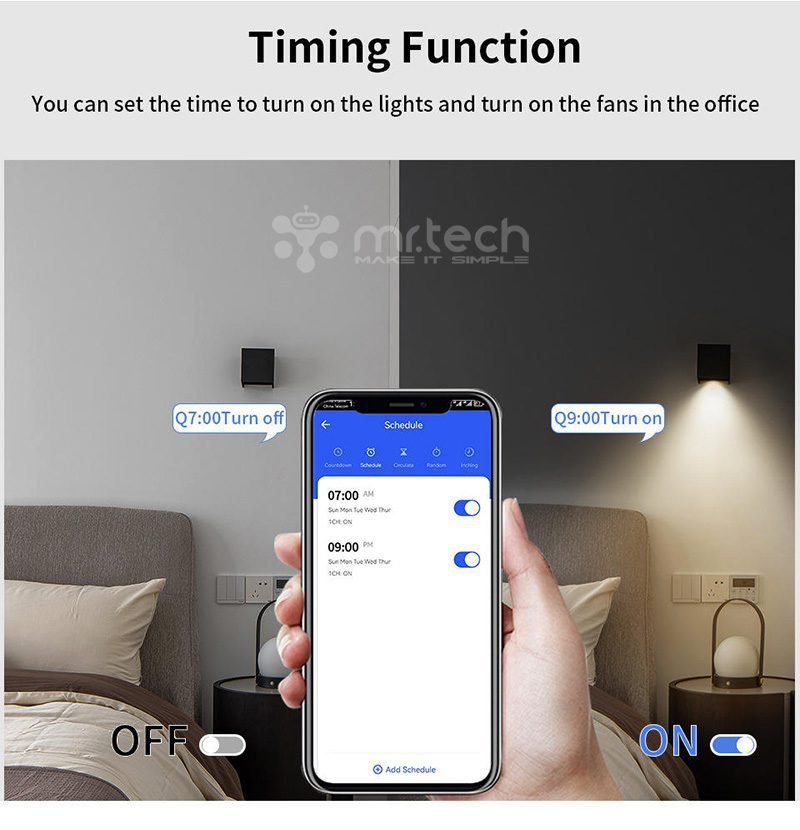 WifiBle with RF Module 4CH Relay Work W 1