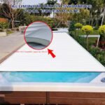 Aluminum Safety Pool Cover Motorized Cover for Inground Swimming Pool