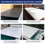 Aluminum Safety Pool Cover Motorized Cover for Inground Swimming Pool