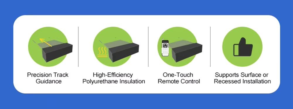 Aluminum Safety Pool Cover Motorized Cover for Inground Swimming Pool