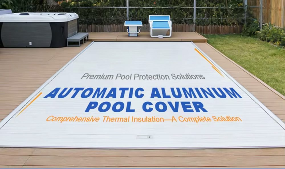 Aluminum Safety Pool Cover Motorized Cover for Inground Swimming Pool