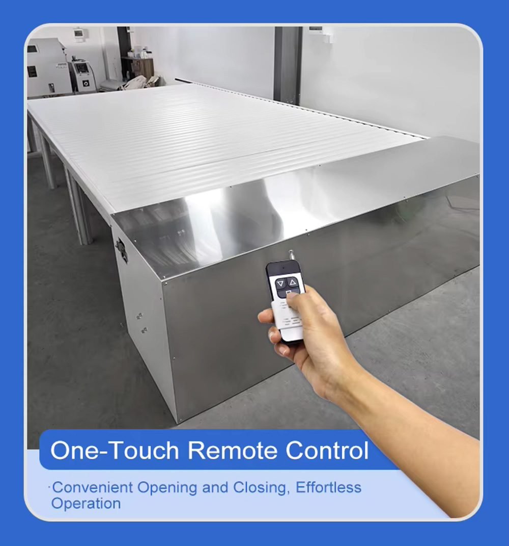 Aluminum Safety Pool Cover Motorized Cover for Inground Swimming Pool