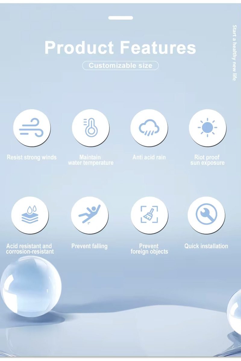 Automatic Retractable Sliding Deck Pool Cover