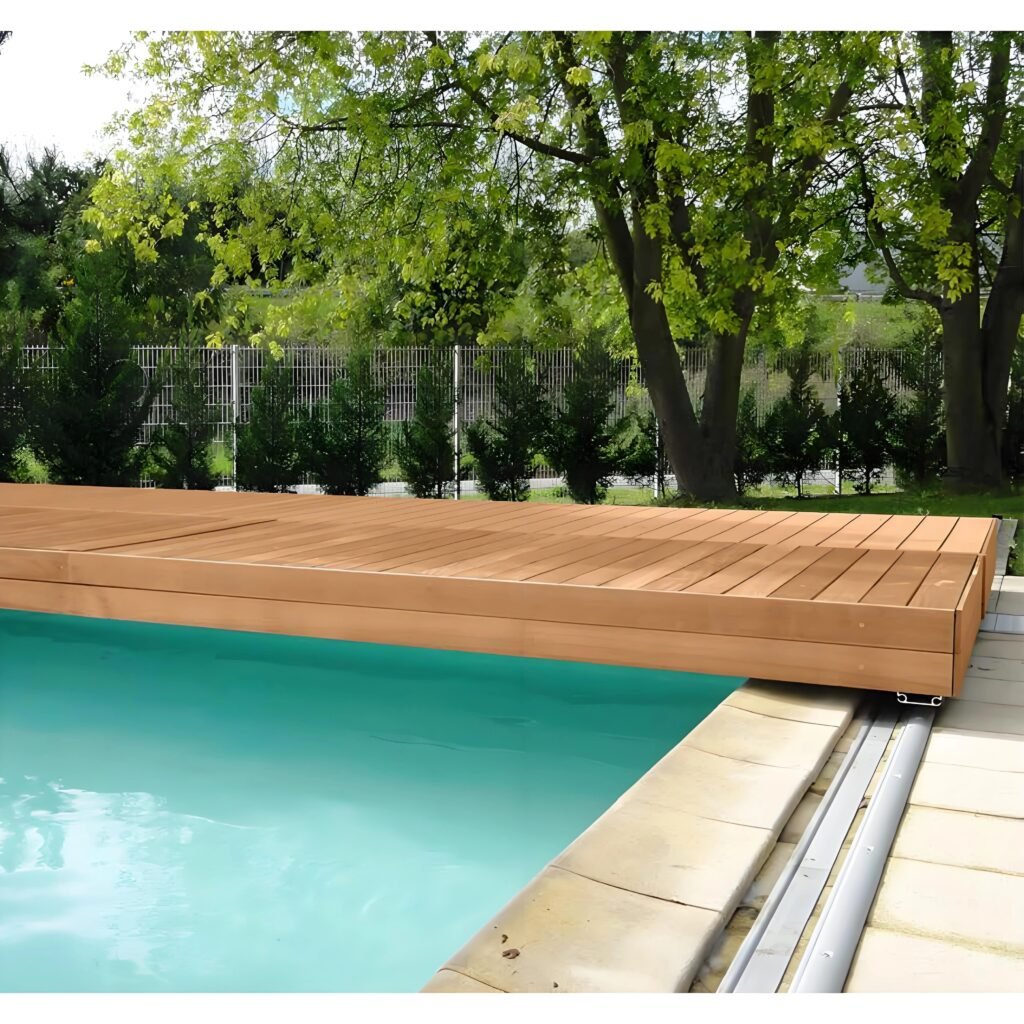 Automatic Retractable Sliding Deck Pool Cover