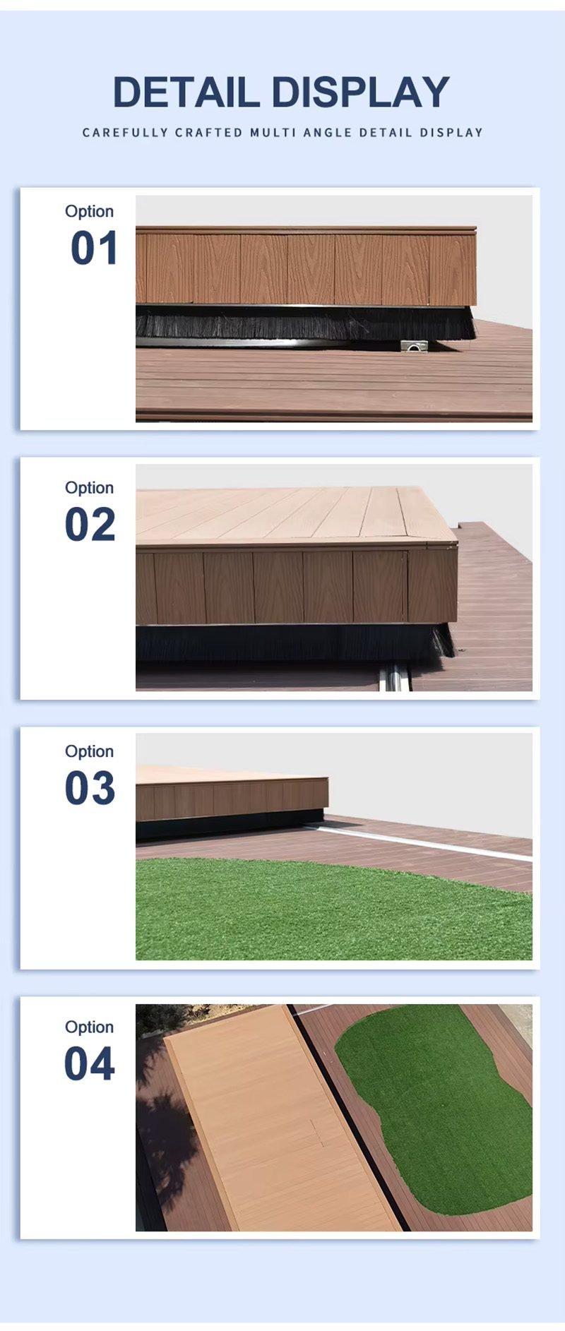 Automatic Retractable Sliding Deck Pool Cover