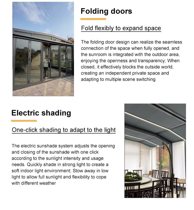 Automatic Telescopic Glass Swimming Pool Cover 13