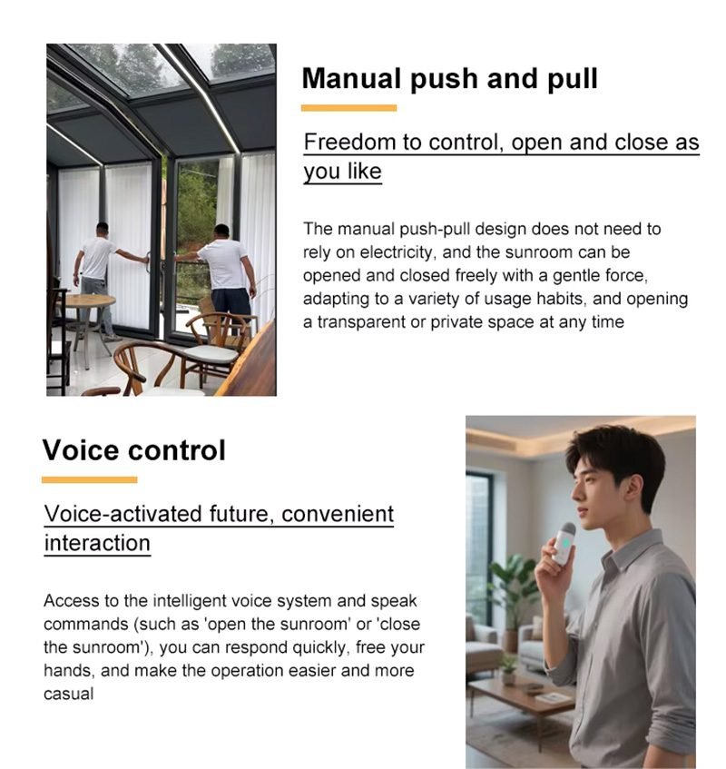 Automatic Telescopic Glass Swimming Pool Cover 14