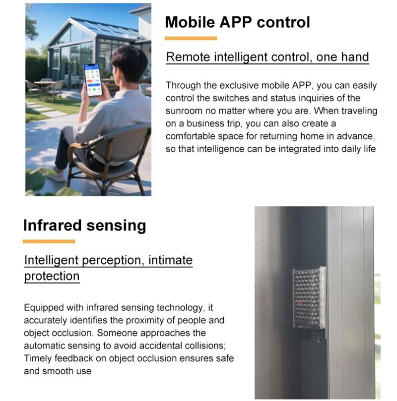 Automatic Telescopic Glass Swimming Pool Cover 17