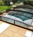 Automatic Telescopic Glass Swimming Pool Cover