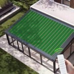 Customize Size Electric Skylight Sunroom Roof Outdoor Blinds