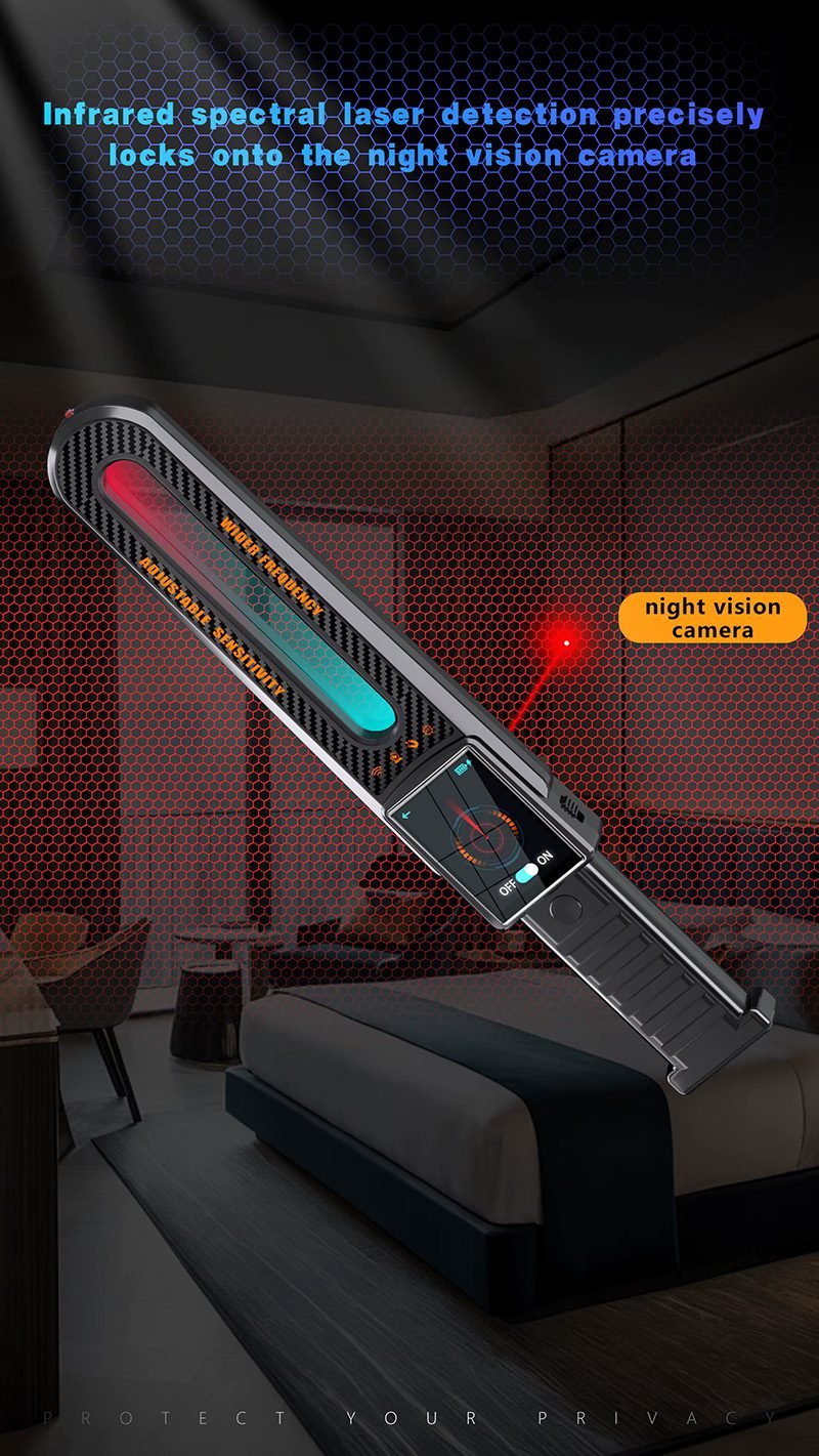 Portable RF Signal Scanner and Camera Finder