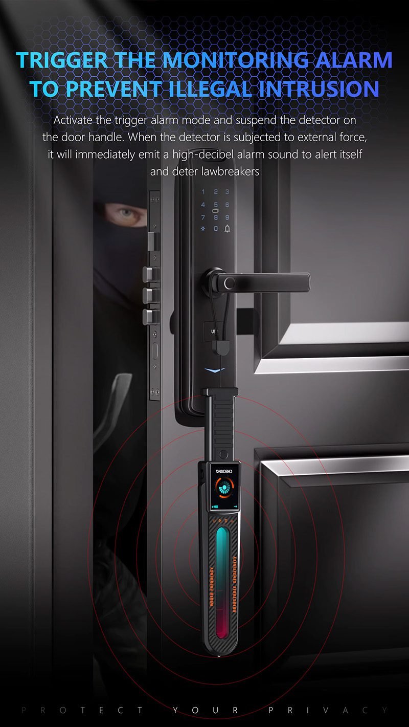 Portable RF Signal Scanner and Camera Finder