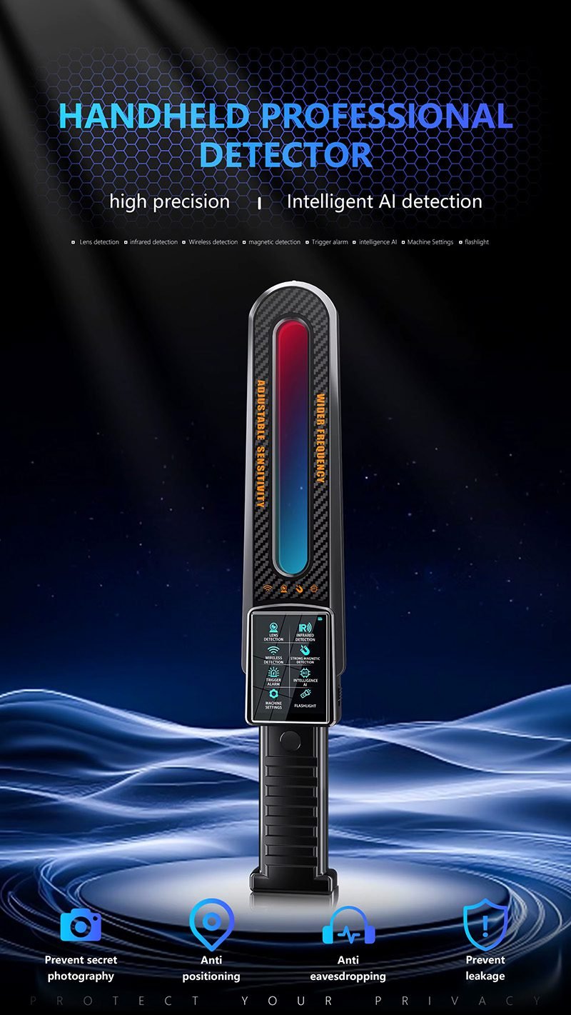 Portable RF Signal Scanner and Camera Finder