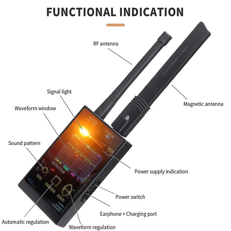 Spy Camera Multi functional Detector Device