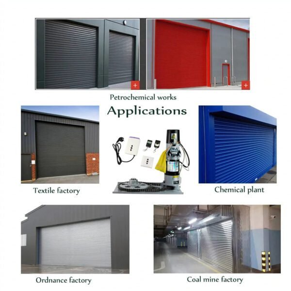 Electronic Limit Roller Shutter Operator 8