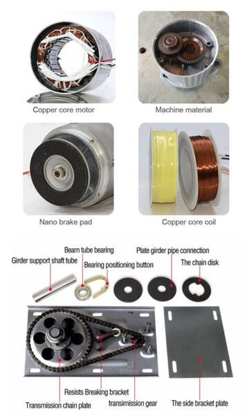 Electronic Limit Roller Shutter Operator 9