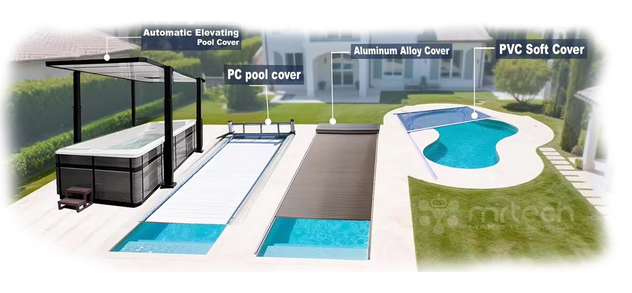 Semi Automatic Swimming Pool Cover