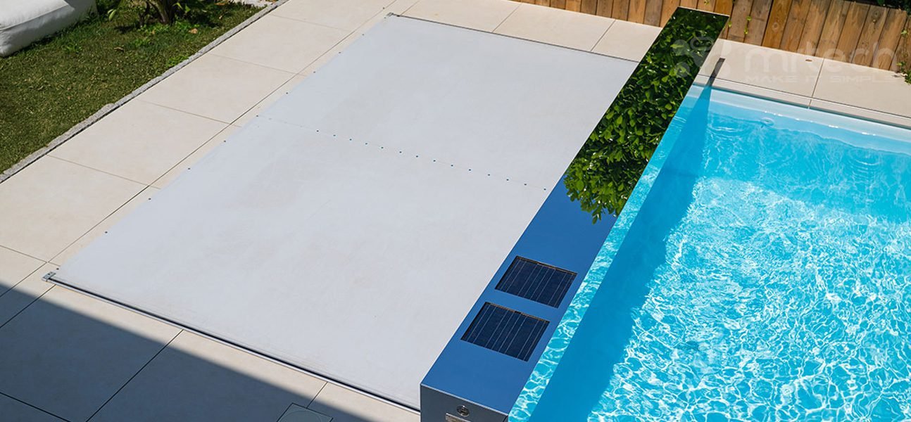 motorized solar pool cover