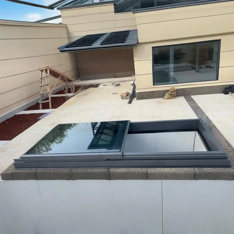 Automatic Aluminum Sliding Skylight for Roof