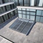 Automatic Sliding Glass Roof