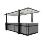 Outdoor Electric Lift Pool Cover for Insulated